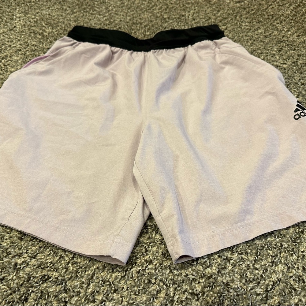 Adidas Aeroready Medium Men’s Purple Athletic Training Shorts